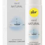 Pjur MED natūralaus slydimo gelis, 100 ml, vandens pagrindo.