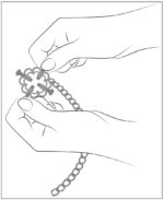 Spenelių papuošalai „Išdykusi Katytė“ - Image 6