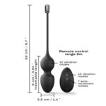 DORCEL Juodi Meilės Rutuliai - Image 3